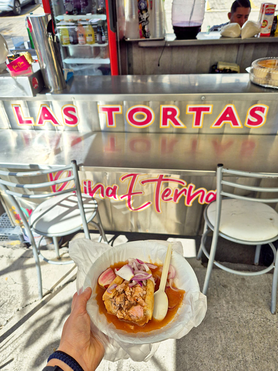 torta ahogada guadalajara reina eterna