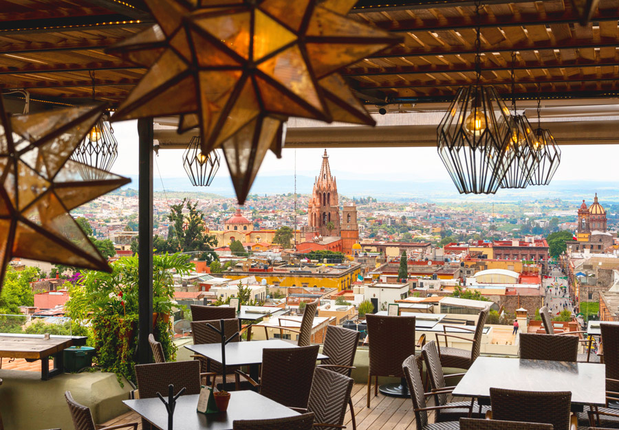 restaurant antonia rooftop san miguel de allende