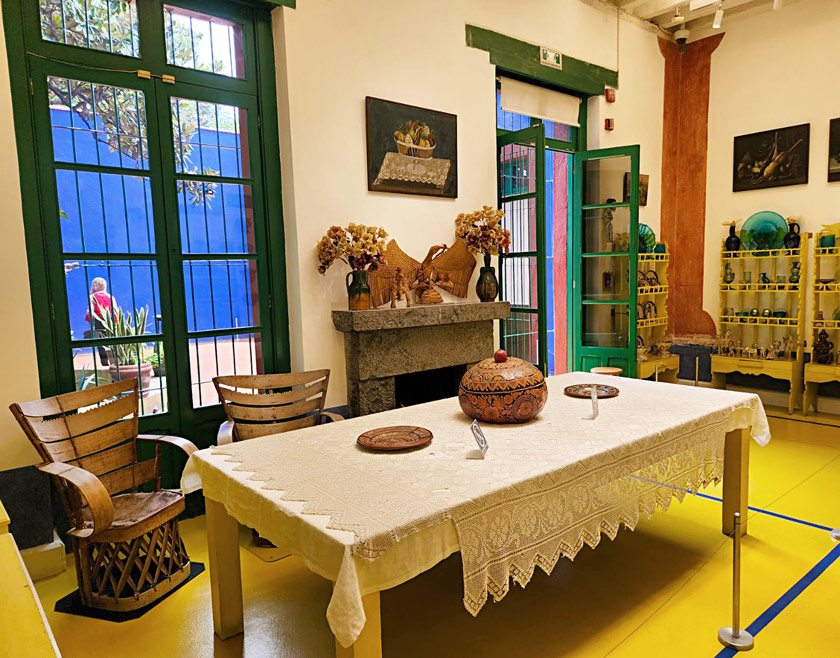 salle a manger casa azul frida