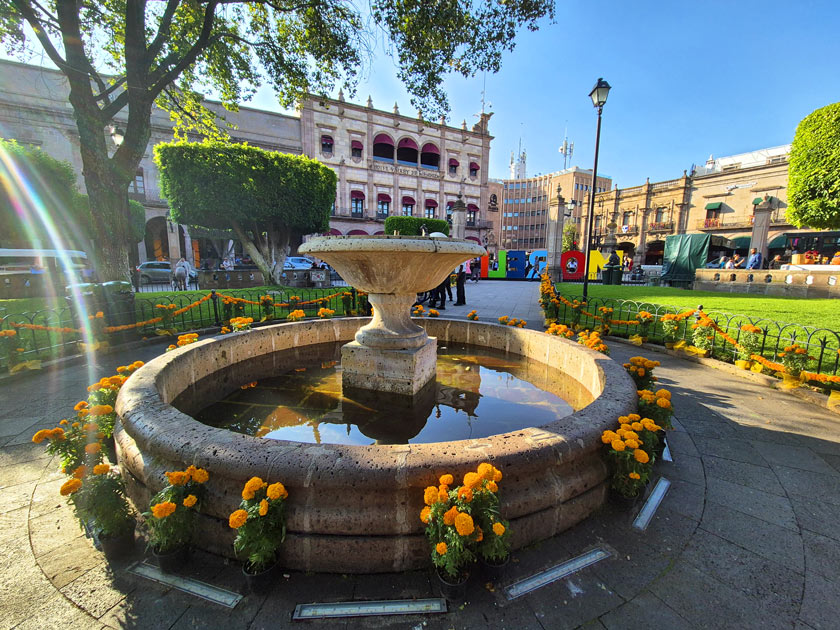 plaza principal morelia michoacan